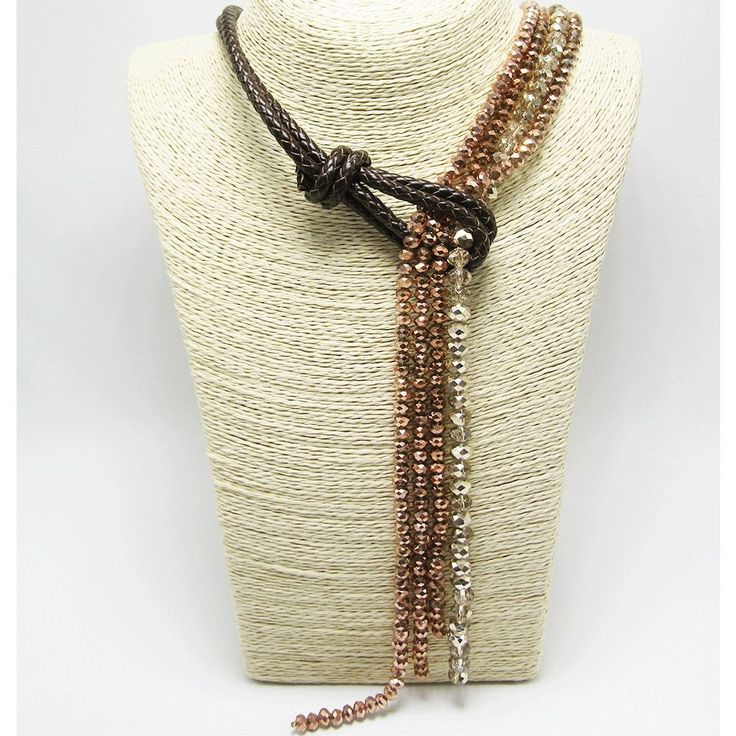 Leather and Beaded Necklace  #silver #fashion #gameday #earrings #womensfashion #gold #love #jewelry Gameday Fashion, Silver Promise Rings, Sterling Silver Promise Rings, Love Earrings, Necklace Love, Copper Jewelry, Earrings Silver, Necklace Silver, Promise Rings