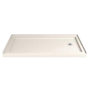 an image of a white shower tray on a white background for use in bathrooms and showers