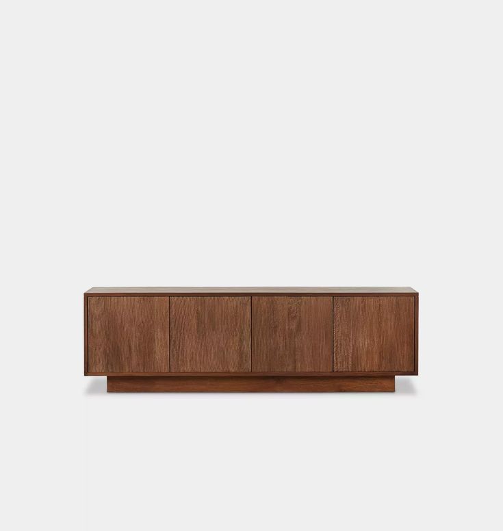 Patna Media Console 96 Inch Media Console, Danish Media Console, Media Console Styling, Centro Tv, Wooden Media Console, Sleek Console, Apartment Shopping, Console Styling, Tv Console Table