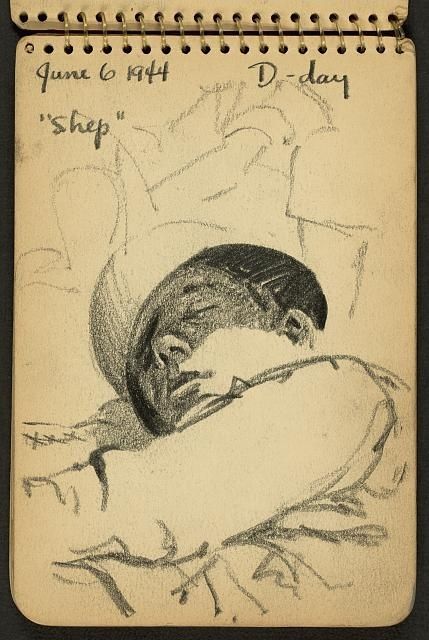 an old drawing of a woman sleeping on her stomach with the caption you've got 4 / 4 days to ship