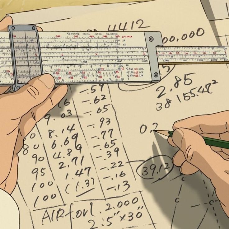 two hands are holding a calculator and writing numbers on a piece of paper