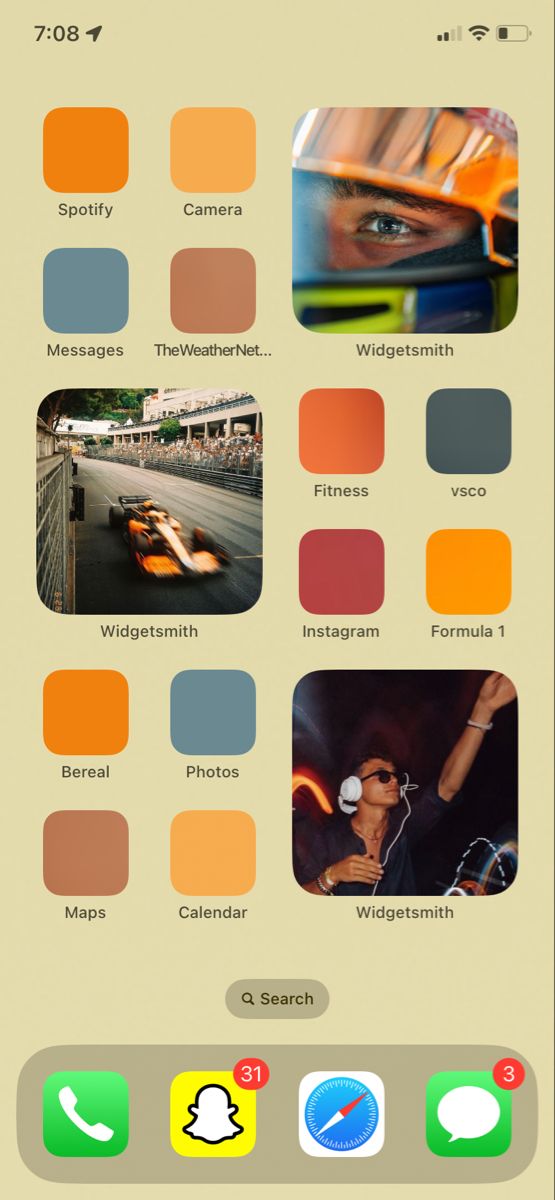 an iphone screen with different color options and icons on the bottom right hand corner,