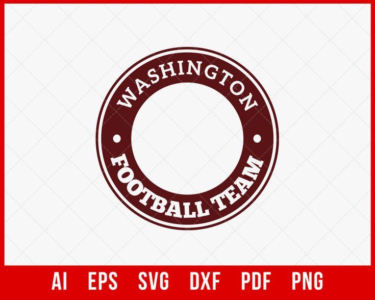 Washington Football Team NFL Logo SVG File for Cricut Maker and Silhouette Cameo Digital Download Washington Football Team, Washington Football, Nfl Logo, Cricut Maker, Diy Invitations, Digital Clip Art, Football Team, Silhouette Cameo, Svg File