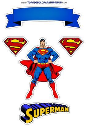 the superman sticker is shown on a white background