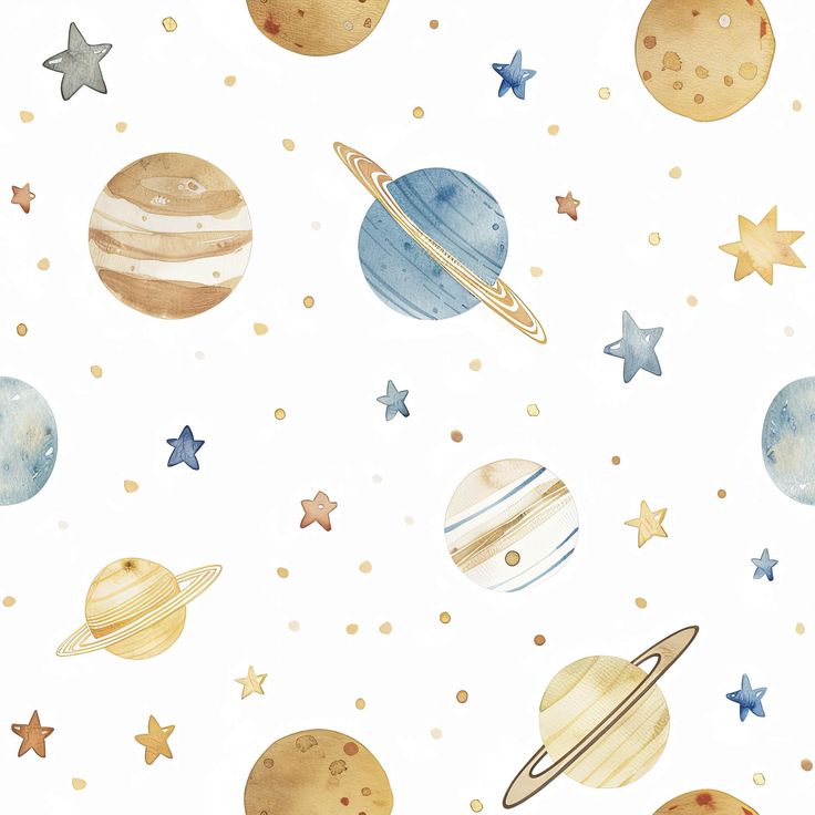 Celestial Space Wallpaper for Nursery Space Pattern, Wallpapered Entryway, Bedroom Wallpaper Murals, Blog Wallpaper, Playroom Wallpaper, Geometric Pattern Wallpaper, Plaid Wallpaper, Coastal Wallpaper, Bright Wallpaper