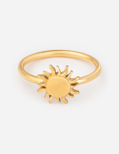 Gold Sunset Ring | Christian Rings | Elevated Faith Cute Gold Rings, Sunset Ring, Christian Rings, Gold Sunset, Sun Ring, Surf Jewelry, Beachy Jewelry, Summer Rings, Preppy Jewelry