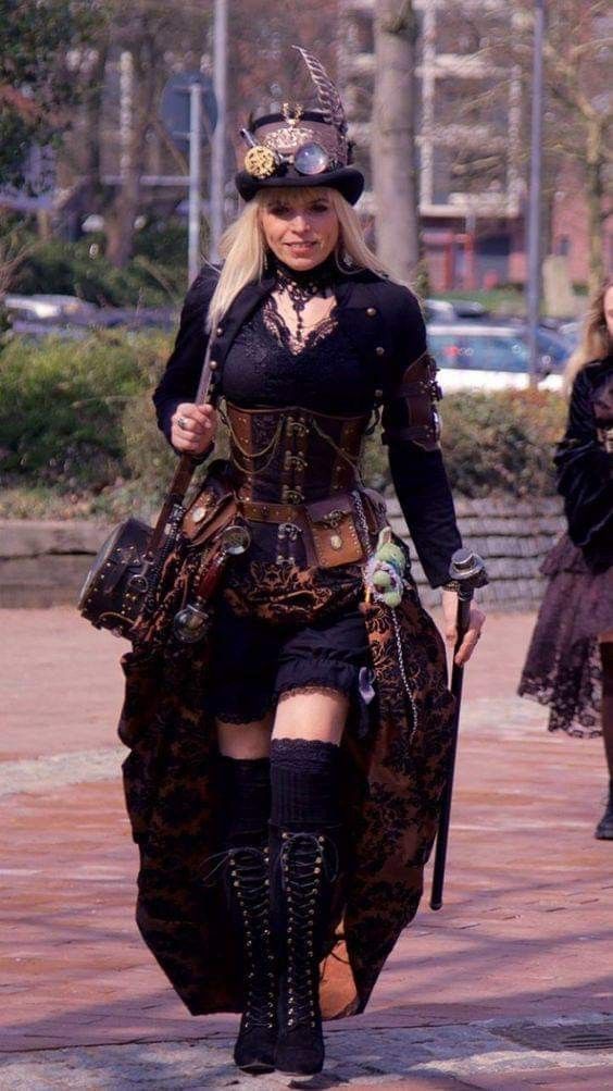 Steampunk Fashion Women, Steampunk Mode, Steampunk Outfits, Moda Steampunk, Steampunk Woman, Mode Steampunk, Steampunk Couture, Steampunk Halloween, Steampunk Women