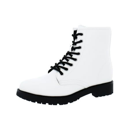 Manufacturer: Esprit Size Origin: US Style Type: Combat & Lace-up Boots Collection: Esprit Closure: Material: Man Made Fabric Type: Faux Leather Sku: BH5937690 Size: 11.  Color: White.  Gender: female.  Age Group: adult. Water Shoes Women, Womens Combat Boots, Chloe Shoes, Wedge Flip Flops, Leather Pulls, Water Shoes, Lace Up Boots, Wedge Shoes, Combat Boots