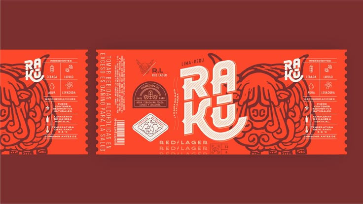 an orange ticket with the word racq on it