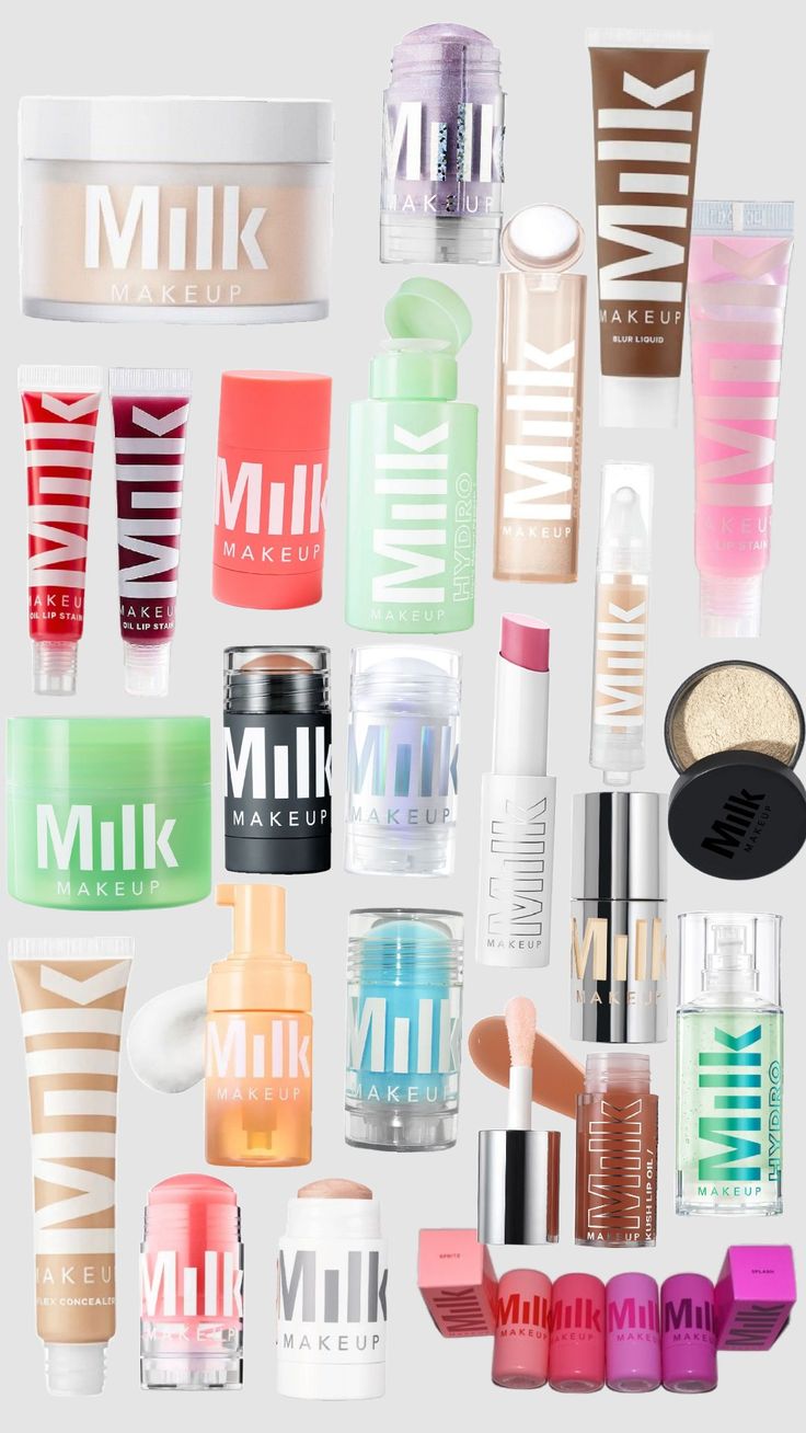 #milk Milk Makeup Products, Sephora Wishlist, Milk Makeup Cooling Water, Milk Makeup Sephora, Milk Beauty, Maquillaje Aesthetic, Preppy Makeup, Popular Skin Care Products, Preppy Gifts