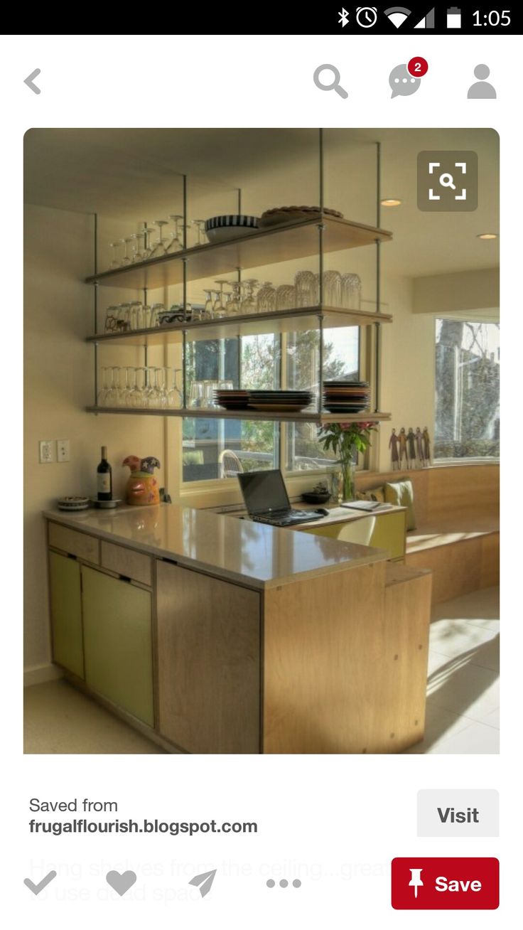 an image of a kitchen that is on the app store's facebook page,