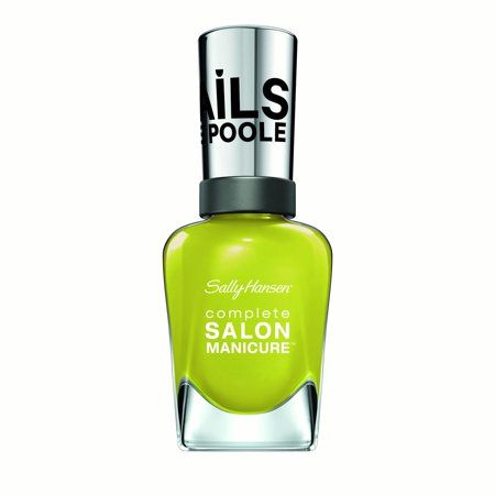 Sally Hansen Complete Salon Manicure- Madeline Collection, Slime Scene Sally Hansen, Nail Color, Nail Manicure, Slime, Nail Colors, Perfume Bottles, Manicure, Nail Polish, Nails