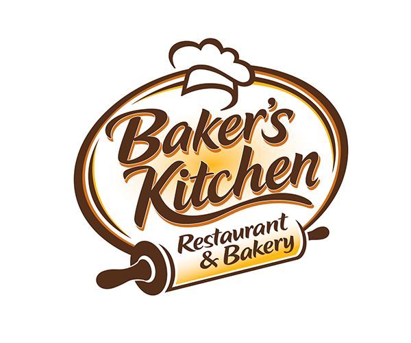 baker's kitchen restaurant and bakery logo