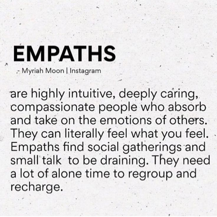 the words empaths are written in black and white