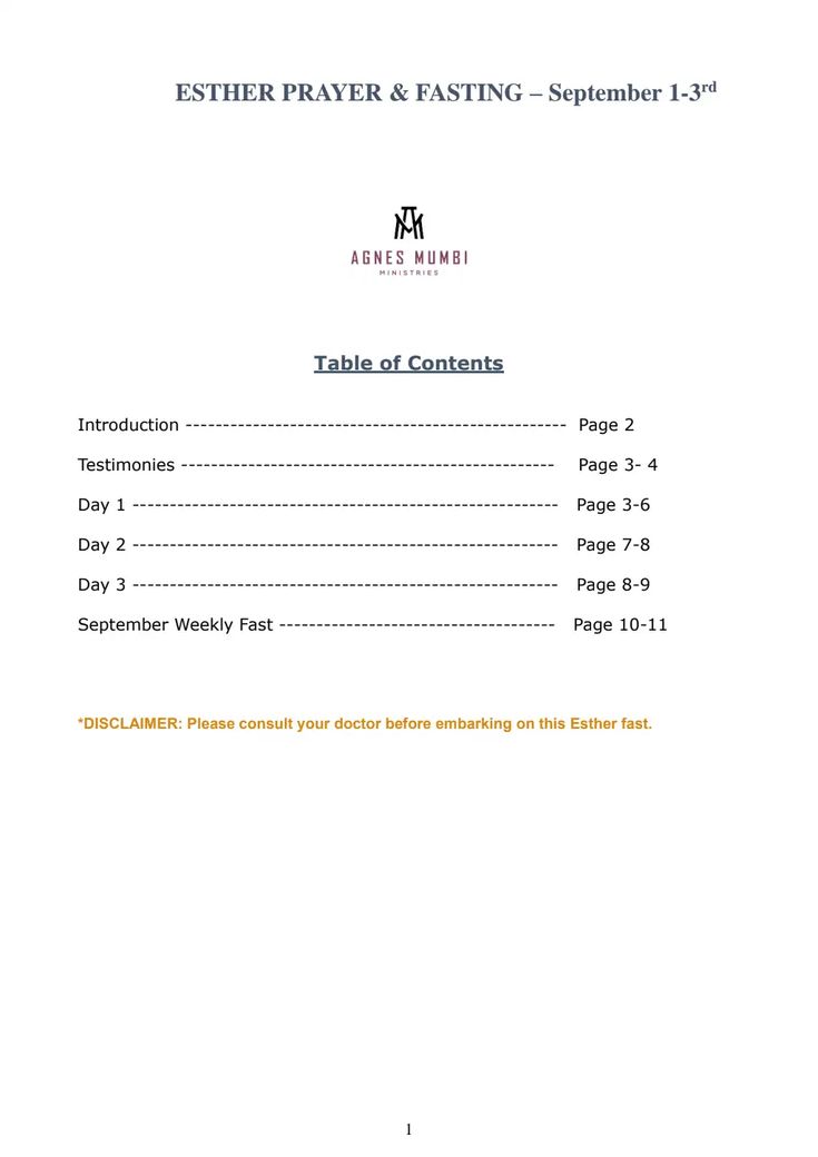 the table of contents is shown in this document