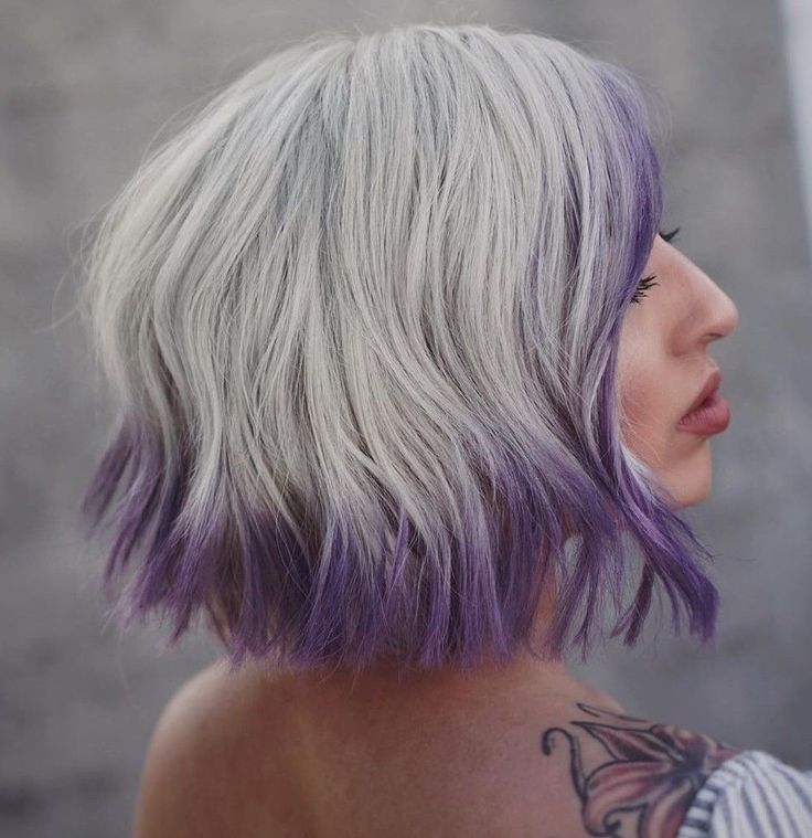 Purple Natural Hair, Purple Hair Ideas, Purple Hair Streaks, Purple Blonde Hair, Bright Purple Hair, Purple Grey Hair, Vibrant Hair Color, Purple Hair Highlights, Light Purple Hair