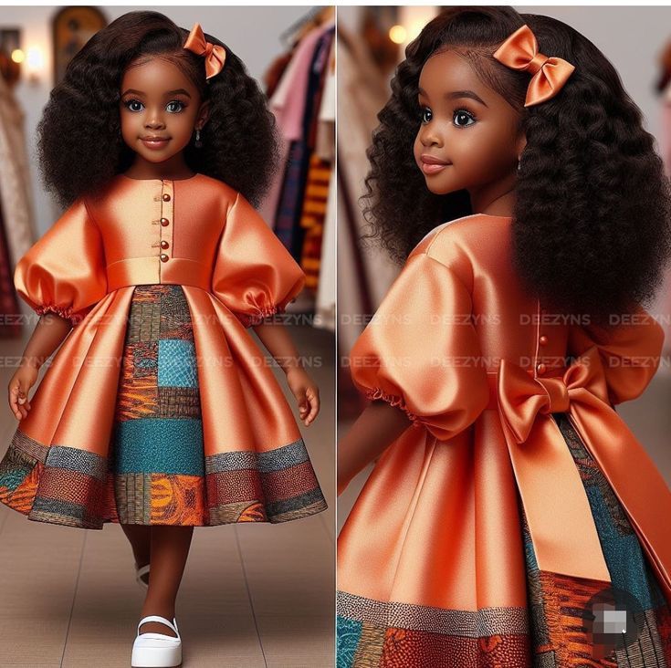 Right Wedding Dress, Baby African Clothes, African Kids Clothes, Ankara Styles For Kids, Weird Colors, Kids Dress Collection, African Dresses For Kids, Afrikaanse Mode