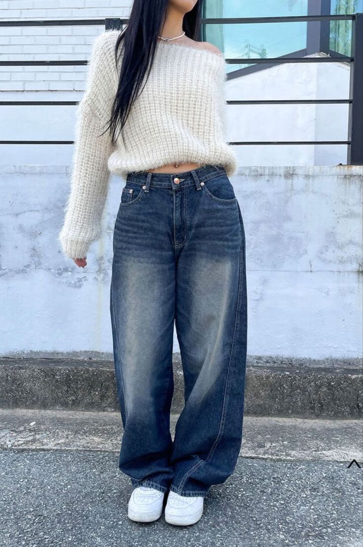 Uni Outfits, Fashion Mistakes, 가을 패��션, Basic Outfits, Casual Style Outfits, Looks Style, Dream Clothes, Baggy Jeans, Outfits Casuales