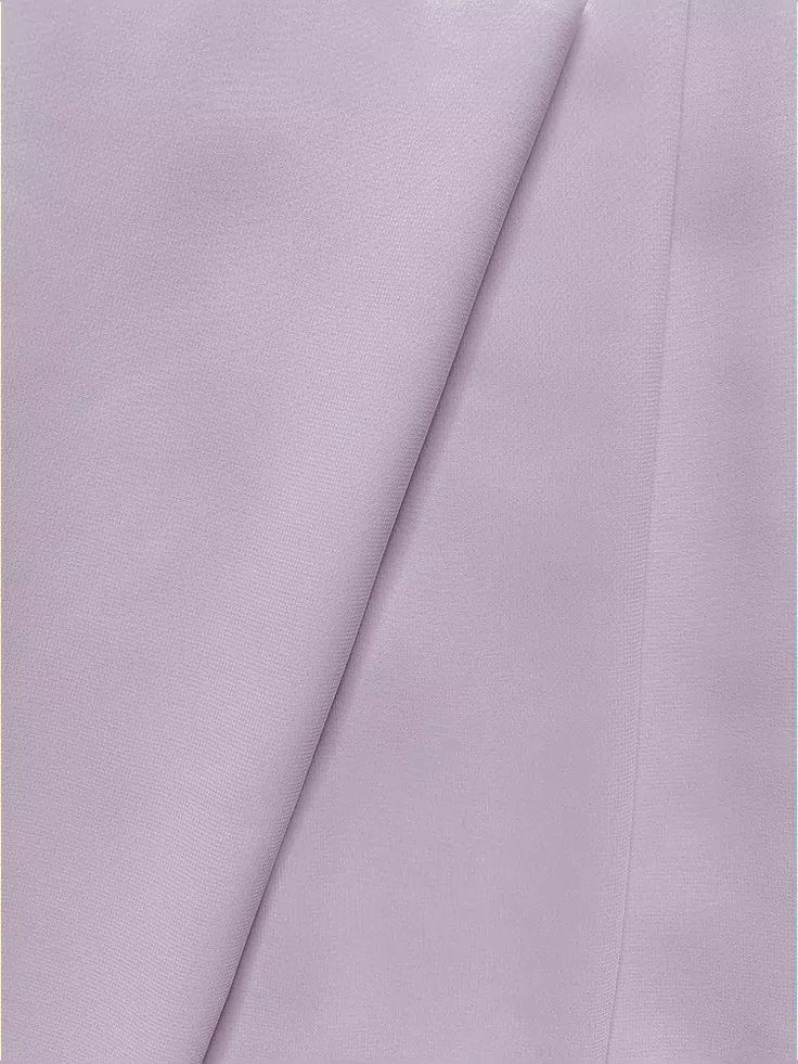 a close up shot of the fabric material for a dress shirt in light purple color