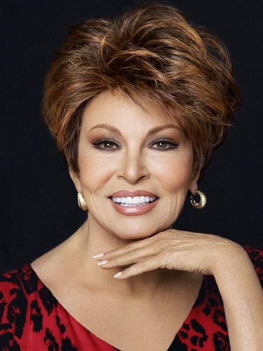 Fanfare by Raquel Welch is a short and sophisticated heat-friendly synthetic wig style. Featuring Tru2life® heat-friendly synthetic hair and a Sheer Indulgence lace front monofilament top gives you limitless styling options. Features include velvet ear tabs, a velvet nape, and an extended nape for added coverage. This classic short wig for women has the most versatile hair ever; create a whole new you in a flash! SPECIAL FEATURES Memory Cap II - A memory cap that actually memorizes the shape of Raquel Welch Wigs, Platinum Blonde Highlights, Celebrity Wigs, Monofilament Wigs, Synthetic Lace Wigs, Raquel Welch, Short Wigs, Hair Fibers, Natural Hair Growth