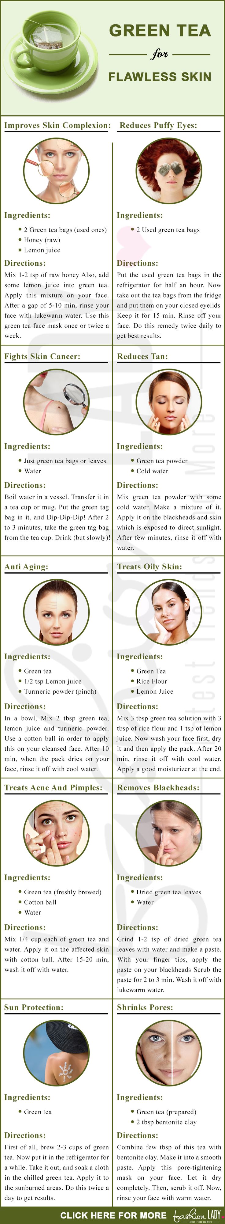 Green Tea For Flawless Skin Green Tea For Skin, Tea For Skin, Obličejové Masky, Benefits Of Green Tea, Green Tea Benefits, Diy Kosmetik, Sensitive Skin Care, Beauty Remedies, Mascara Facial