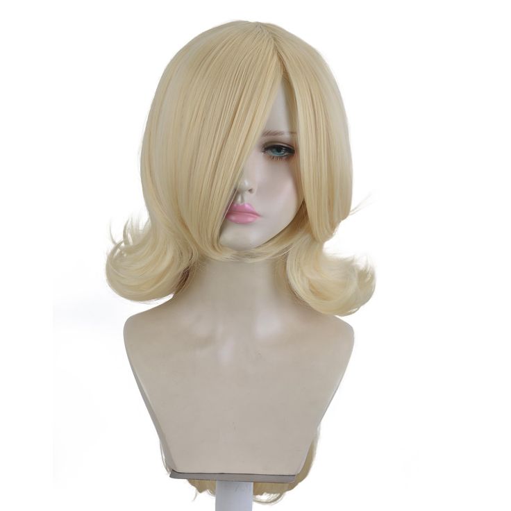 PRICES MAY VARY. 【MATERIAL】Our Platinum Blonde Pigtails Wig is made of 100% Soft high-quality heat-resistant synthetic fibers. Very natural and realistic, natural, breathable, soft wavy and comfortable. 【Adjustable Size】The breathable net cap circumference 21-23 Inches, Two Adjustment Straps Can be Linked to a Fixed Position to Fit Different Head Sizes. 【Package Included】:1 Blonde Wig + 1 Free Wig Cap + 1 Crown 【About Hair】The Blonde wig is soft to touch, you can trim the bangs a tad and style t Realistic Wig, Blonde Pigtails, Pigtail Wig, Blonde Princess, Blond Wig, Gold Wigs, Free Wig, Game Cosplay, Halloween Costume Party