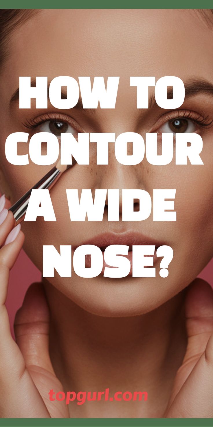 How to Contour a Wide Nose: Your Secret Weapon for a Sculpted Look Nose Shapes Names, Best Nose Contour Product, How To Contour Big Nostrils, Contour A Wide Nose, How Contour Your Nose, Narrow Nose Contouring, Wide Nose Makeup Looks, Makeup To Make Nose Smaller, Broad Nose Contour