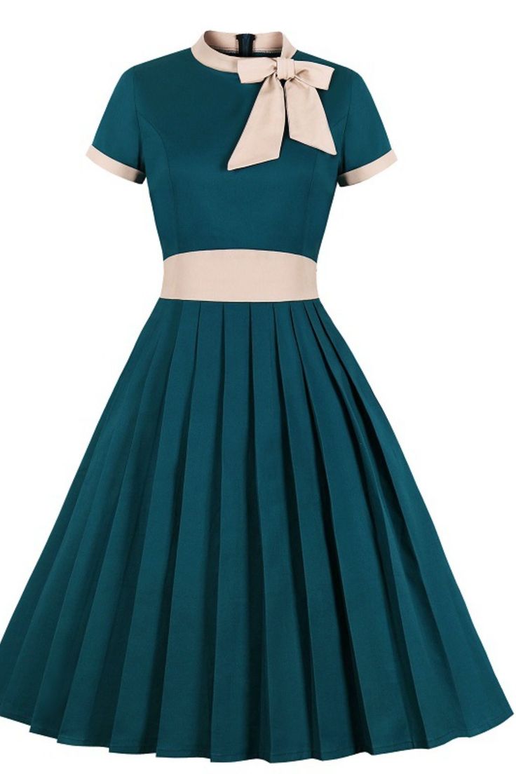 195s retro dress Party Midi Dress, Vintage 1950s Dresses, فستان سهرة, Vestidos Vintage, Midi Dress Party, 1950s Dress, Womens Midi Dresses, Swing Dress, Pretty Dresses