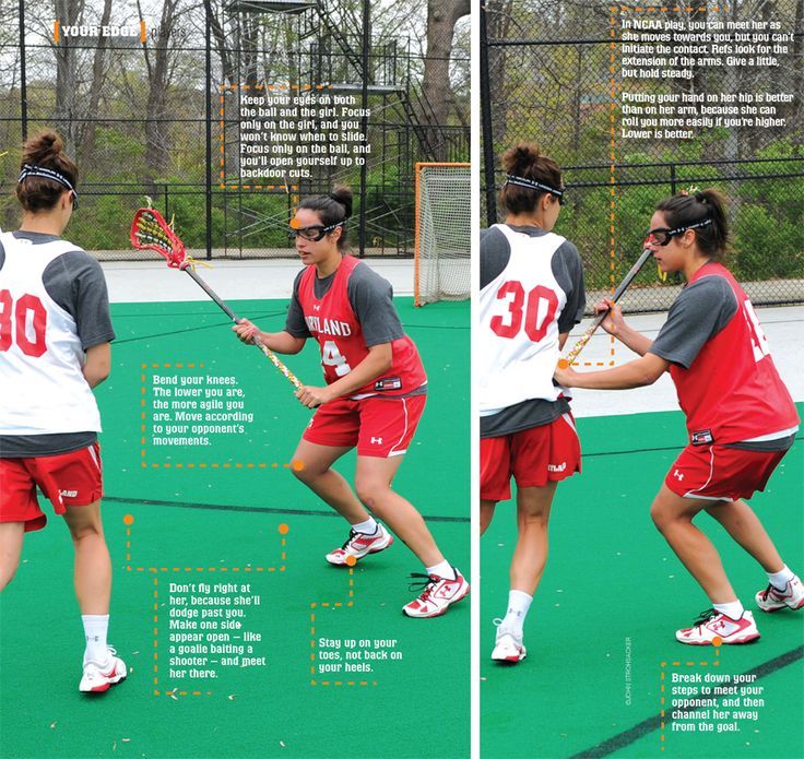 two girls playing tennis on the court with instructions about how to hit the ball in order to score it