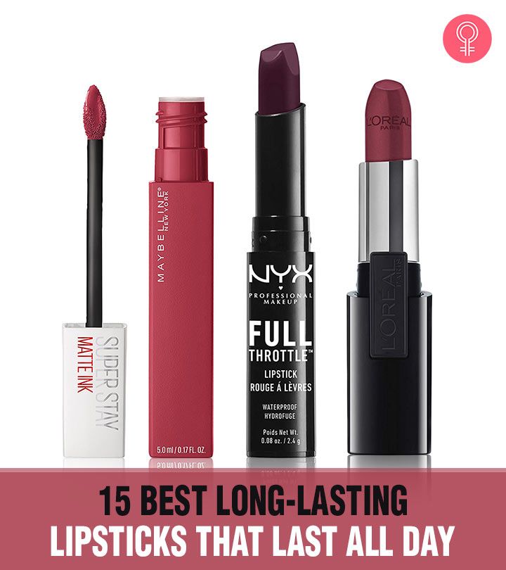 15 Best Long-Lasting Lipsticks That Last All Day Best Long Lasting Lipstick, Stay On Lipstick, Best Lipstick Brand, Loreal Lipstick, Best Liquid Lipstick, Matte Lipstick Brands, Best Matte Lipstick, Best Red Lipstick, Lipstick Art