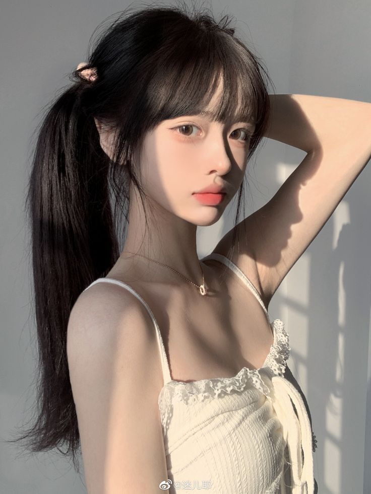 Medium Long Haircuts, Kpop Hair, Cute Braided Hairstyles, Hairstyles For Layered Hair, Beautiful Braids, Asian Hair, Long Hair Cuts, Medium Length Hair Cuts, Korean Beauty