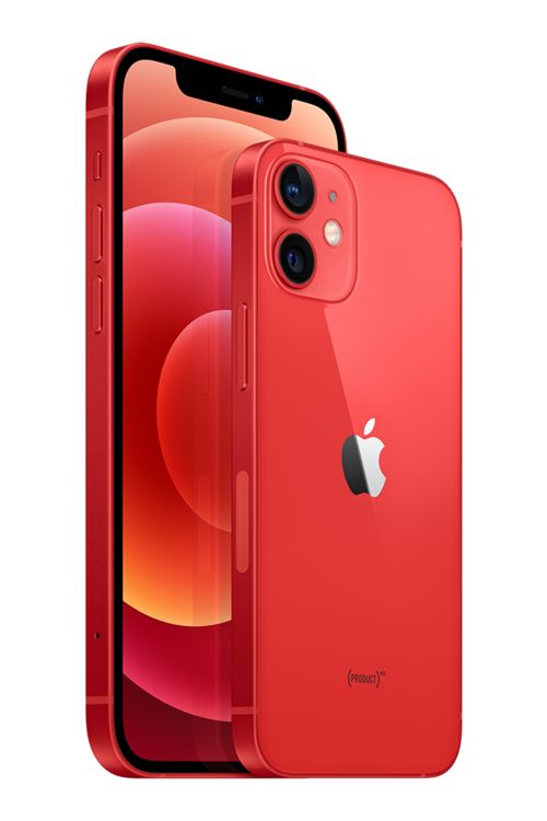 the new iphone 11 is shown in red