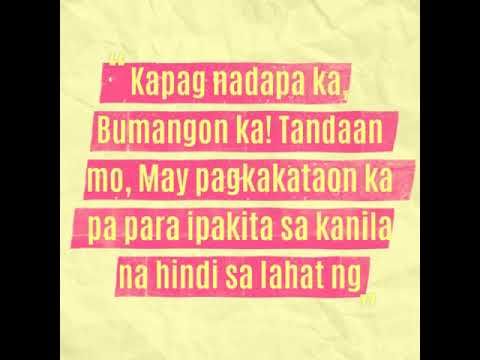 Tagalog Inspirational Quotes About Life & Tagalog Motivational Quotes ...