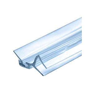 a clear plastic tube with an angled end on a white background for use in architectural projects