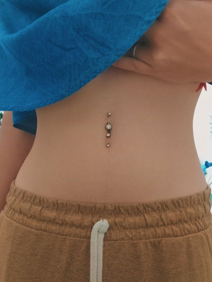 Belly piercing Below Belly Button Piercing, Belly Piercing Double, 2 Belly Piercings, Double Stomach Piercing, Multiple Belly Button Piercing, Upper And Lower Belly Button Piercing, Inverse Navel Piercing, Belly Button Piercing Double, Double Belly Button Piercing