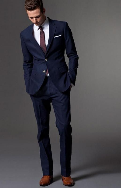 Custom Made Dark Blue Men Suit, Tailor Made Suit, Bespoke Light Navy Blue Wedding Suits For Men, Slim Fit Groom Tuxedos For Men Groomsmen Attire Mens Suits From Sweetlife1, $92.62| Dhgate.Com #fashion #style #men #beauty #mensfashion #menswear #mensstyle #mensgear Navy Blue Mens Suits, Navy Blue Suit Wedding, Mens Tuxedos, Wedding Suits Men Blue, Blue Mens Suit, Mens Navy Suit, Men Tuxedo, Wedding Suits For Men, Tailor Made Suits