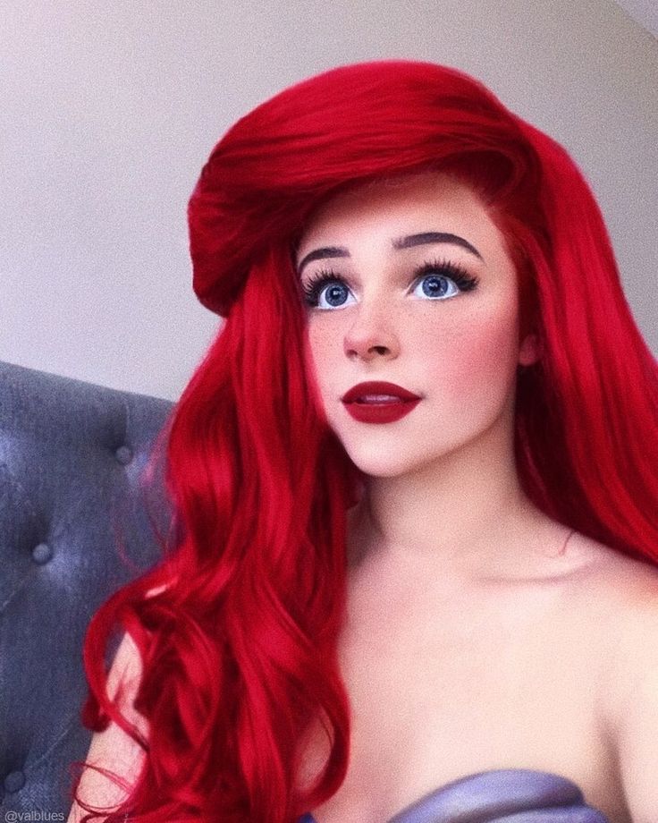 Ariel Halloween, Little Mermaid Makeup, Ariel Halloween Costume, Ariel Makeup, Disney Princess Makeup, Ariel Costumes, Ariel Cosplay, Mermaid Cosplay, Little Mermaid Costume