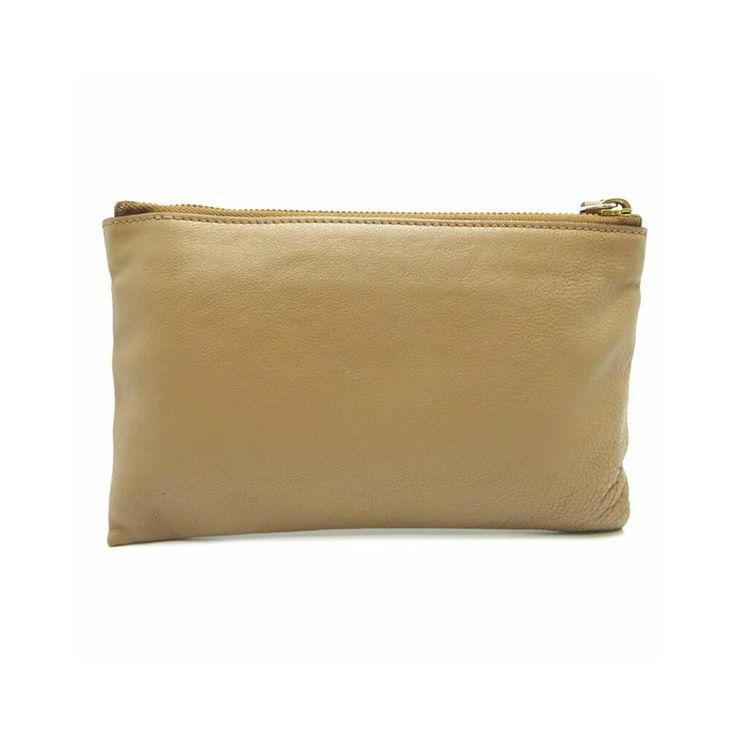 Br : Chloemodel: Elsiecolor: Beigematerial: Leatherinclusions:Dimensions: H 13 Cm X W 21 Cm X D 8 Cmserial Number: Nacondition: Ab - Good Condition.Outside : The Corner Is A Little Rubbed.Inside : There Is No Notable Damage. Luxury Soft Leather Clutch For Daily Use, Chic Pouch Clutch With Leather Lining, Chic Leather Clutch With Leather Lining, Chic Leather-lined Pouch Clutch, Luxury Brown Soft Leather Clutch, Chic Beige Pouch With Detachable Strap, Rectangular Leather Pouch For Shopping, Modern Leather Pouch Evening Bag, Brown Evening Bag With Removable Pouch