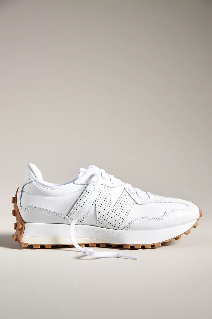 New Balance 327 Sneakers | Anthropologie Shoes With Outfits, Trendy Shoes Sneakers, New Balance 327, Cute Sneakers, Womens Athletic Shoes, Gym Shoes, New Balance Shoes, Shoe Obsession, Perfect Shoes