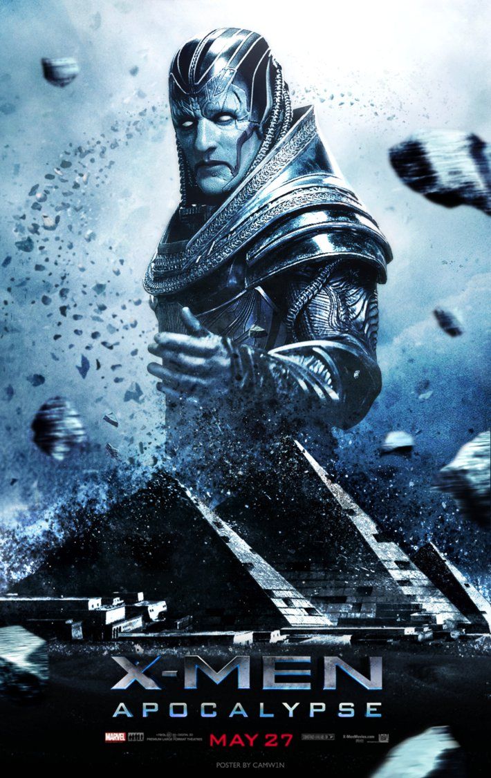 the poster for x - men apocalypse is shown in this promotional image from sony's 2012 film