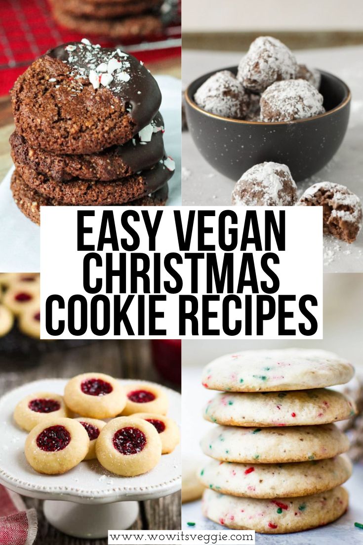 easy vegan christmas cookie recipes that are delicious and nutritious for the holiday season