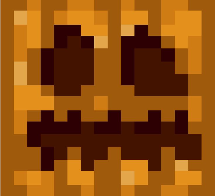 an image of a pixellated face in brown and yellow