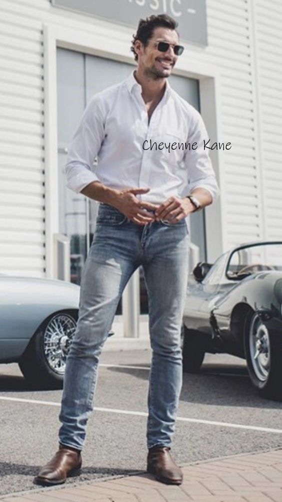 David Gandy Style, Mens Smart Casual Outfits, Gym Outfit Men, David James Gandy, Smart Casual Men, Mens Fashion Rugged, David J, David Gandy, Smart Casual Outfit