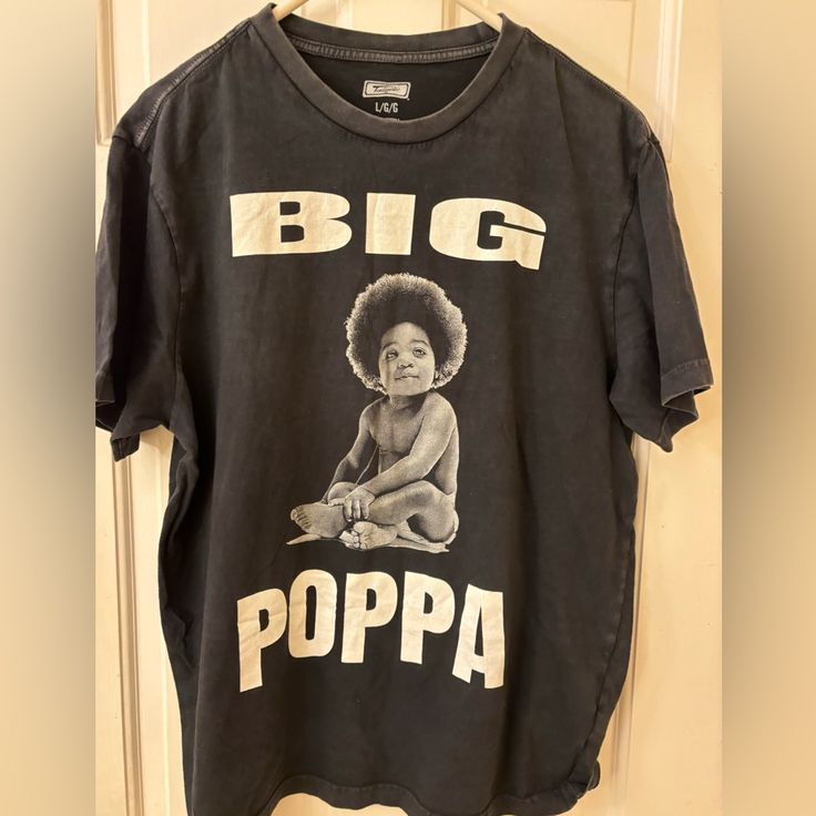 Biggie Smalls T Shirt Brand New No Tags Big Poppa 100pct Cotton Tailgate Shirt, Biggie Smalls, T Shirt Brand, Shirt Brand, Shirt Color, Colorful Shirts, Mens Shirts, Man Shop, Tags