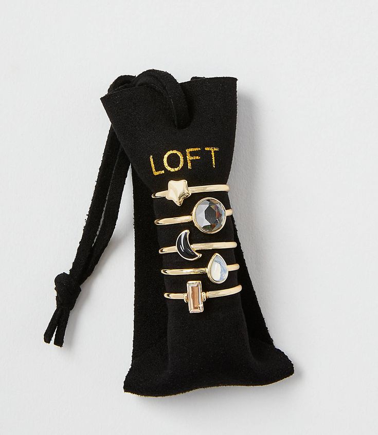 Everyday Accessories, Ring Set, Fabric Care, Effortless Style, Ring Sets, Gold Tones, Loft, Heels, Boots