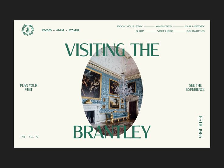 the front cover of visiting the bradley brochure