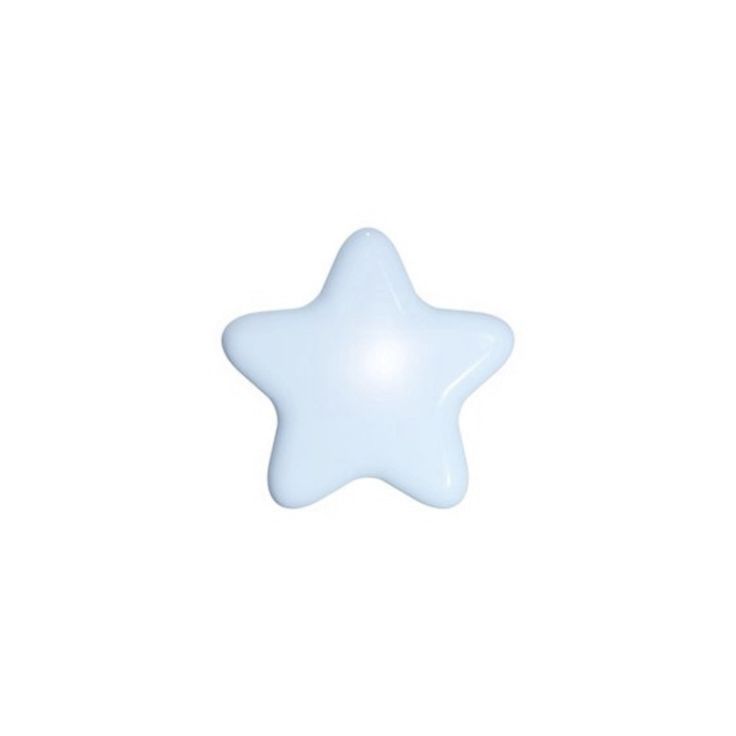 a white star shaped object on a white background