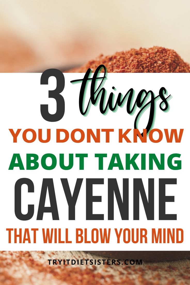 three things you don't know about taking cayenne that will blow your mind