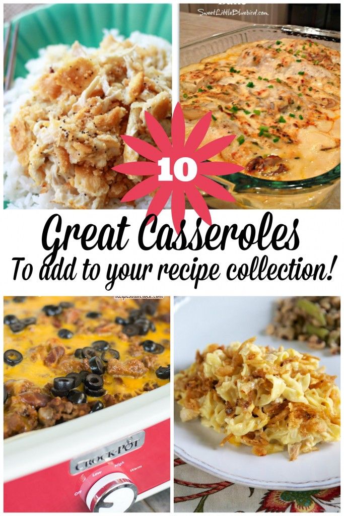 10 great casseroles to add to your recipe collection