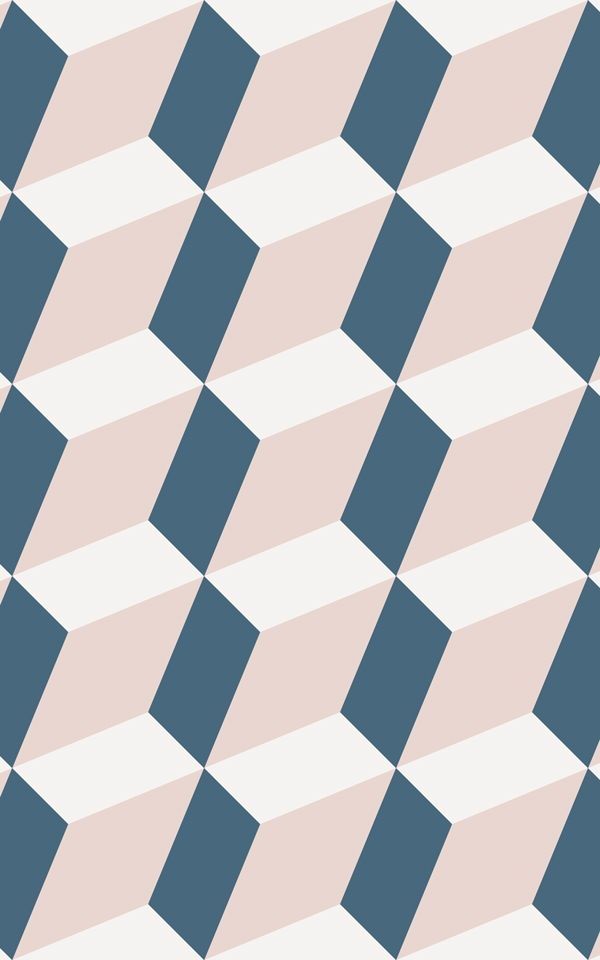 an abstract geometric pattern in pink and blue